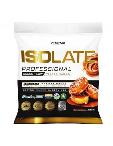 Isolate Salted caramel 500gr IO.genix